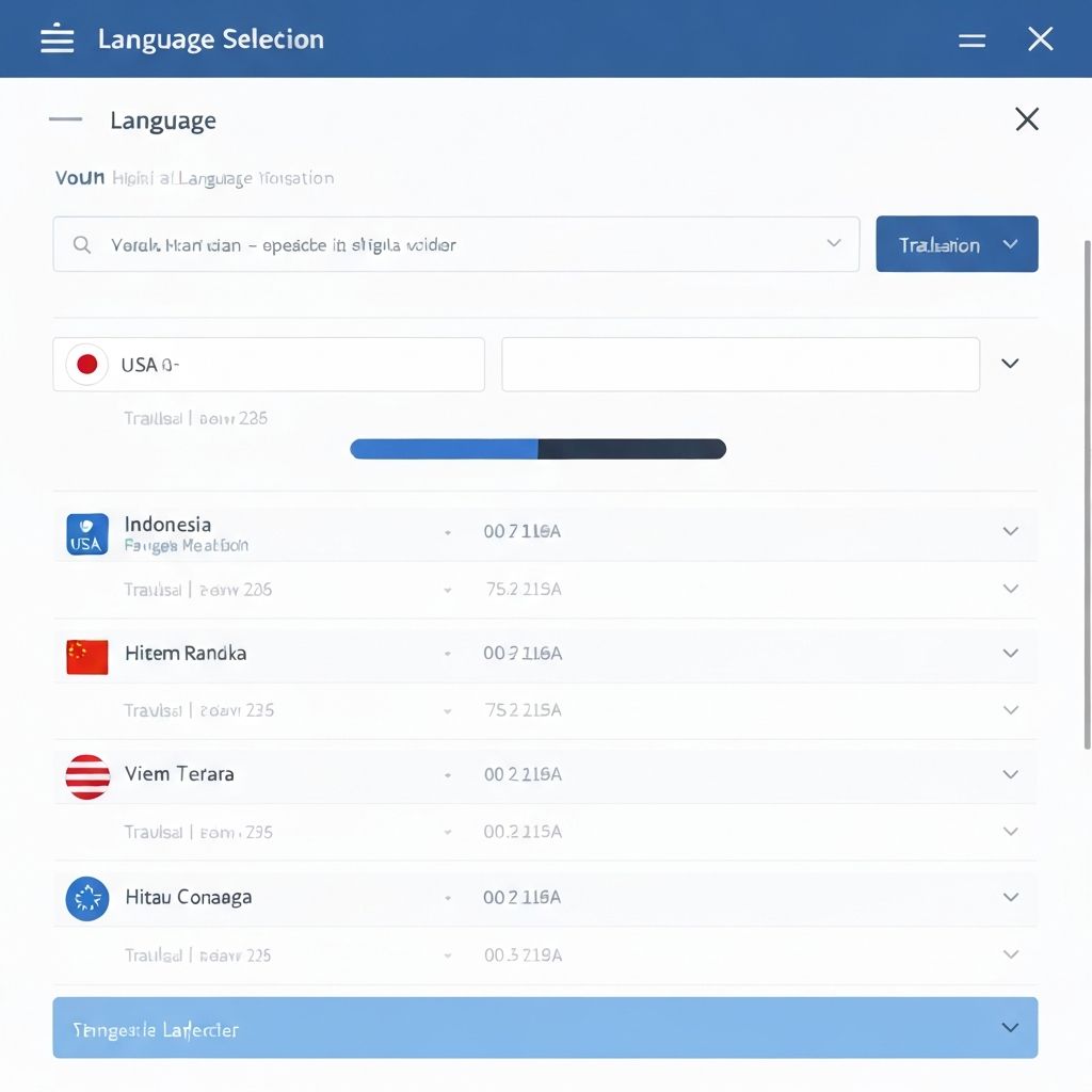 多言語切替機能